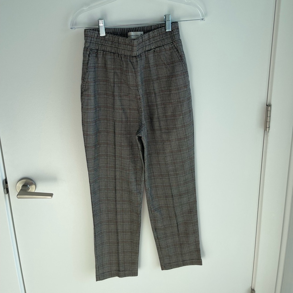 Abercrombie & Fitch Plaid Pants